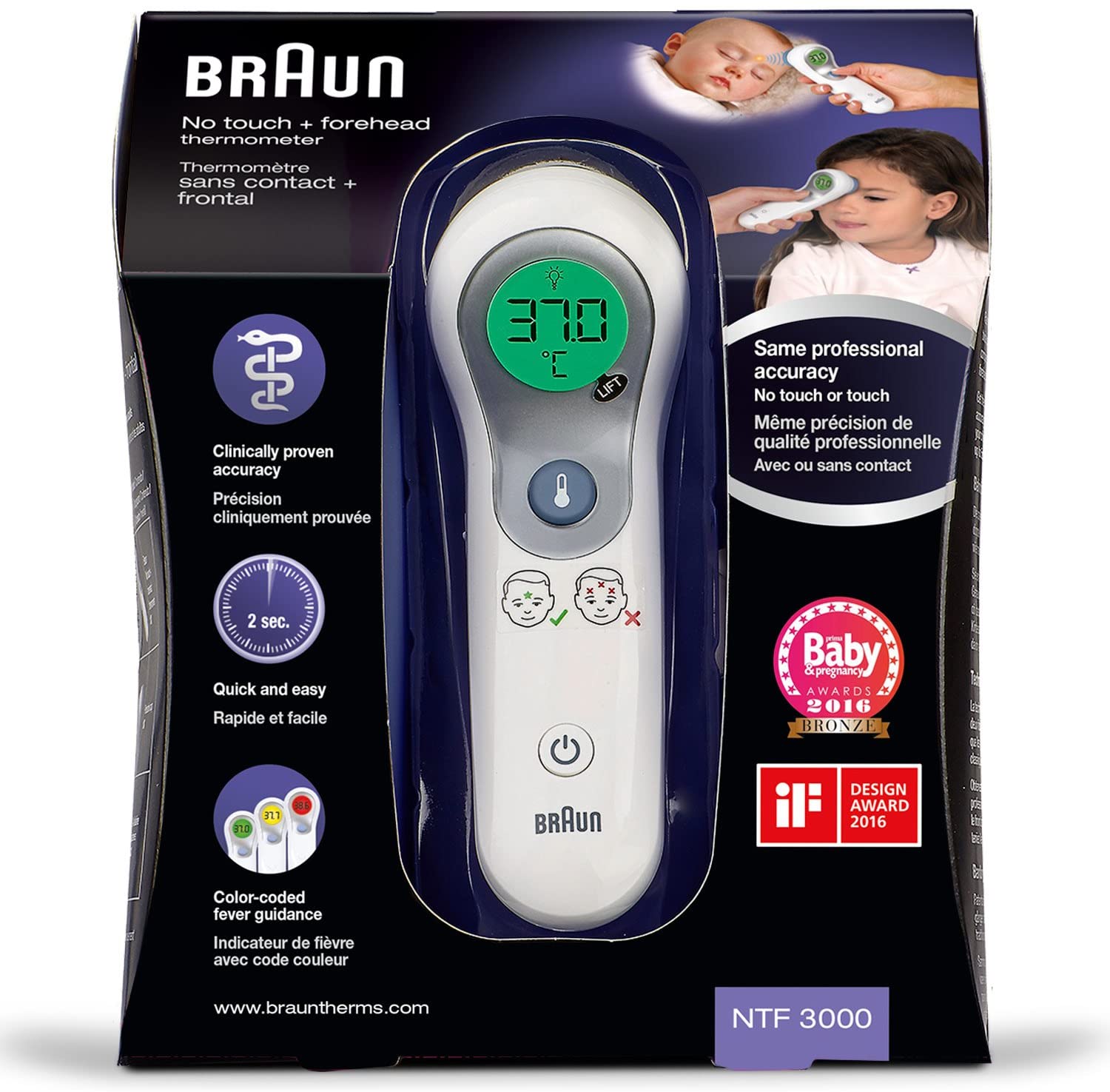 Braun Thermomètre Sans Contact