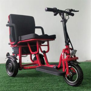 JHKGY Scooter De Mobilité Électrique Pliable À 3 Roues