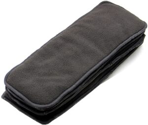 Lukloy Lot de 4 couches en microfibre de bambou pour adultes